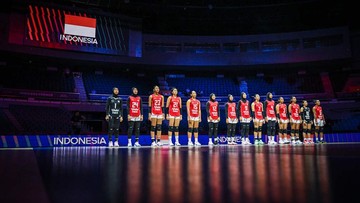 Link Live Streaming Thailand vs Indonesia di AVC Women's Continental