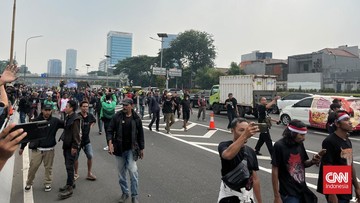 Polisi Periksa Puluhan Orang Diduga Terafiliasi Kelompok Anarko
